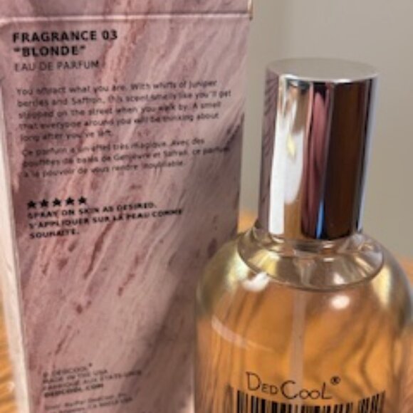 Dedcool Accessories - Dedcool Fragrance 03 Blonde Eau de Parfum Spray - NWOT